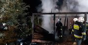 Pożar altany i budynku gospodarczego