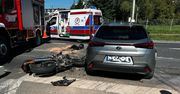 Śmiertelny wypadek motocyklisty. Ofiarą policjant z kieleckiej drogówki