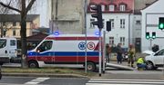 Kolizja z karetką na skrzyżowaniu ul. Jachowicza/Nowy Rynek