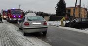 Wypadek drogowy w miejscowości Chobrzany [Galeria zdjęć]