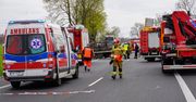 Droga Chodzież - Piła zablokowana po śmiertelnym wypadku