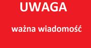Ważna wiadomość z Urzędu Miasta