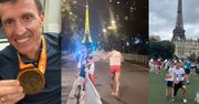 Srebrny medal dla Mariusza Giżyńskiego na trasie maratonu olimpijskiego w biegu masowym Paris Pour Tous!