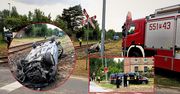 Pociąg zderzył się z samochodem osobowym