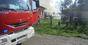 Groźny w skutkach pożar budynku gospodarczego w Chmielowie