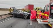 Tragiczny wypadek na drodze krajowej nr 50 w powiecie płockim. Nie żyje 23-letni kierowca audi!