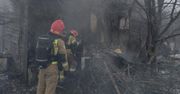 Pożar drewnianego budynku mieszkalnego