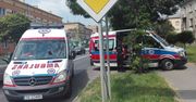 Wezwano pogotowie do mężczyzny leżącego na chodniku przy ulicy Sandomierskiej