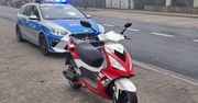 Policjanci zatrzymali 32-latka na skradzionym skuterze