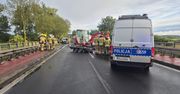 Poważny wypadek na DK 11 w Ujściu