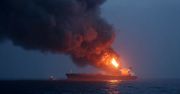 Płonący frachtowiec w strategicznej cieśninie. Atak rakietowy podgrzewa napięcie na światowym szlaku ropy