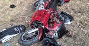 41-letni motocyklista wjechał w drzewo. Na miejscu LPR