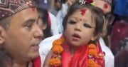 Mała Aryatara Shakya została nową żywą boginią Nepalu