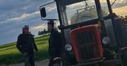 Traktorzysta z promilami