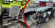 Piła: Zderzenie pociągu z samochodem osobowym