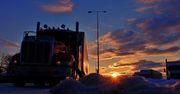 Pijany kierowca ciężarówki jechał autostradą pod prąd.