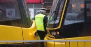 Zderzenie trzech tramwajów w Warszawie. Osiem osób rannych