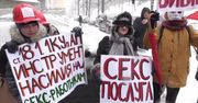 Demonstracja pracownic seksualnych w Kijowie