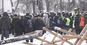 Policja zlikwidowała miasteczko zwolenników Saakaszwilego przed parlamentem w Kijowie, 10 osób rannych