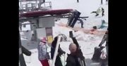 Tragiczny wypadek na wyciągu narciarskim w Gruzji. (DRASTYCZNE VIDEO)