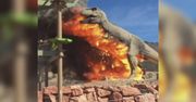 Ogromny tyranozaur spłonął w parku dinozaurów w Kolorado