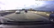 Został nagrany, gdy pędził pod prąd na autostradzie. Kilka chwil później wjechał w dwa samochody, co skończyło się dla niego tragicznie