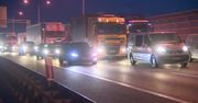 “Zagapiłem się i nie zdążyłem wyhamować”. Karambol na autostradowej obwodnicy Wrocławia