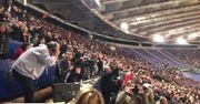 Nawet dziennikarzom trudno było ukryć emocje. Eksplozja radości na Stadio Olimpico po awansie Romy do półfinału Ligi Mistrzów
