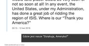 D. Trump: Atak na Syrię może nastąpić bardzo szybko, albo wcale nie tak szybko