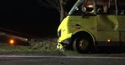 Zderzenie autobusu szkolnego z ciężarówką. Nie żyją dwie osoby, 17 rannych