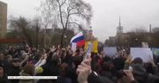 Rosjanie protestują przeciwko Putinowi