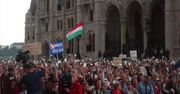 Protesty przeciwników Viktora Orbana