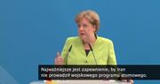 Merkel o decyzji Trumpa