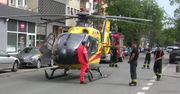 Zepsuty śmigłowiec LPR zablokował ulicę w centrum Opola na ponad 5 godzin
