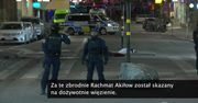 Dożywocie dla Uzbeka za zamach terrorystyczny w Sztokholmie