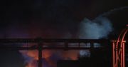 Pożar składowiska odpadów pod Krakowem. Trwa akcja dogaszania