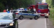 Karambol na Podlasiu. Rannych zabrał śmigłowiec