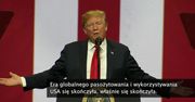 D. Trump: Handlem musi rządzić zasada wzajemności. Era globalnego pasożytowania na USA się skończyła