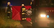 Śmiertelne potrącenie pieszego pod Jarocinem. Samochód pchał go prawie 200 metrów
