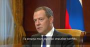 D. Miedwiediew: Przyjęcie Gruzji do NATO grozi straszliwym konfliktem