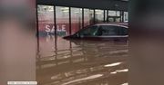 Zalane dziesiątki samochodów i sklepów. Powódź w New Jersey