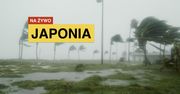 Tajfun Trami zbliża się do Japonii. Transmisja z Okinawy