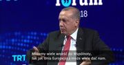 R. Erdogan: Dostrzegam oznaki końca Unii Europejskiej