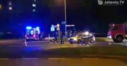 Tragedia na przejściu dla pieszych w Jeleniej Górze. Dwie osoby śmiertelnie potrącone przez samochód