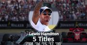 Piąty tytuł Lewisa Hamiltona w Formule 1! Brytyjczyk wskoczył na drugie miejsce na liście wszech czasów