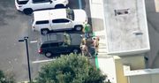 Sceny jak z GTA w Kalifornii. Pościg policyjny, wypadek ciężarówki i ucieczka na piechotę