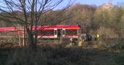 Zderzenie pociągu z samochodem osobowym. Kierowca zginął na miejscu