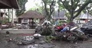 Po przejściu fali tsunami ekipy nadal przeszukują zgliszcza hotelu, w którym znaleziono już 31 ciał