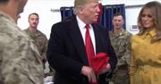 Trump z niespodziewaną wizytą u żołnierzy w Iraku. Zadeklarował, że USA nie wycofają swoich sił z tego kraju