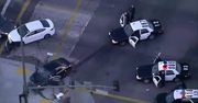 40-minutowy pościg ulicami Los Angeles zakończył się wypadkiem. Za kierownicą uciekającego samochodu miała siedzieć młoda kobieta